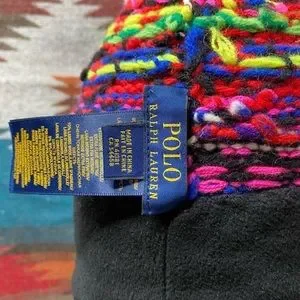 Ralph Lauren Neon Fair Isle Lambswool Knit Ski Cap Polo Ralph Lauren | Accessories | Ralph Lauren Neon Fair  main image 2